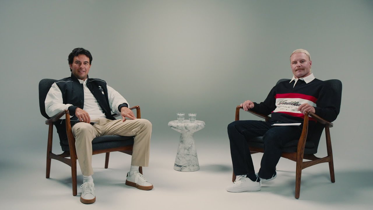 Sergio Pérez and Valtteri Bottas Talk New Cadillac F1 Team, Style and Mullets