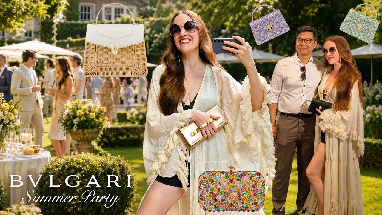NEWS & Hottest New Summer Bags 🔥 Finding my DREAM SUMMER BAG at the BVLGARI Summer Party in London 😍