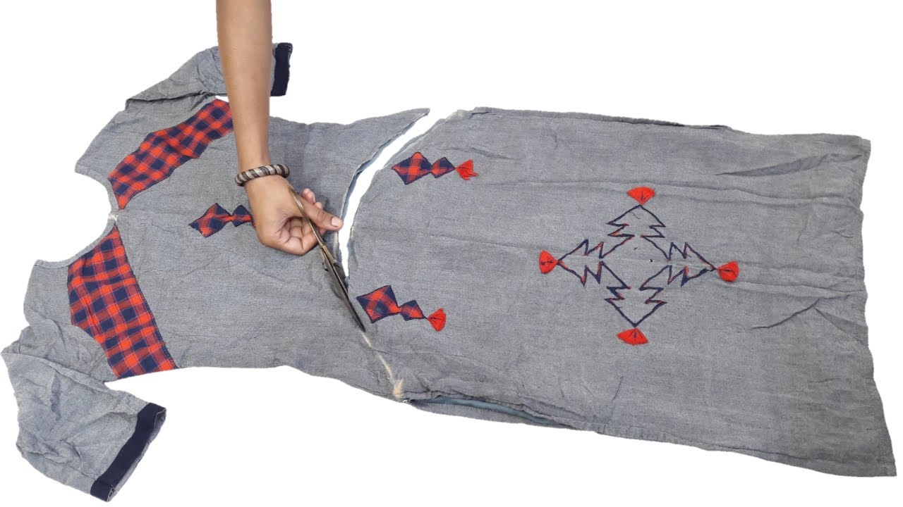 Awesome Idea From Old Kurti // Best Re Use Idea From Old Kurti // New Idea // By Hand Made Ideas