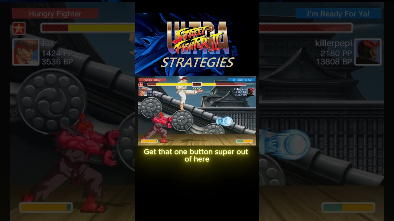 Ultra Street Fighter 2  - Almost got caught