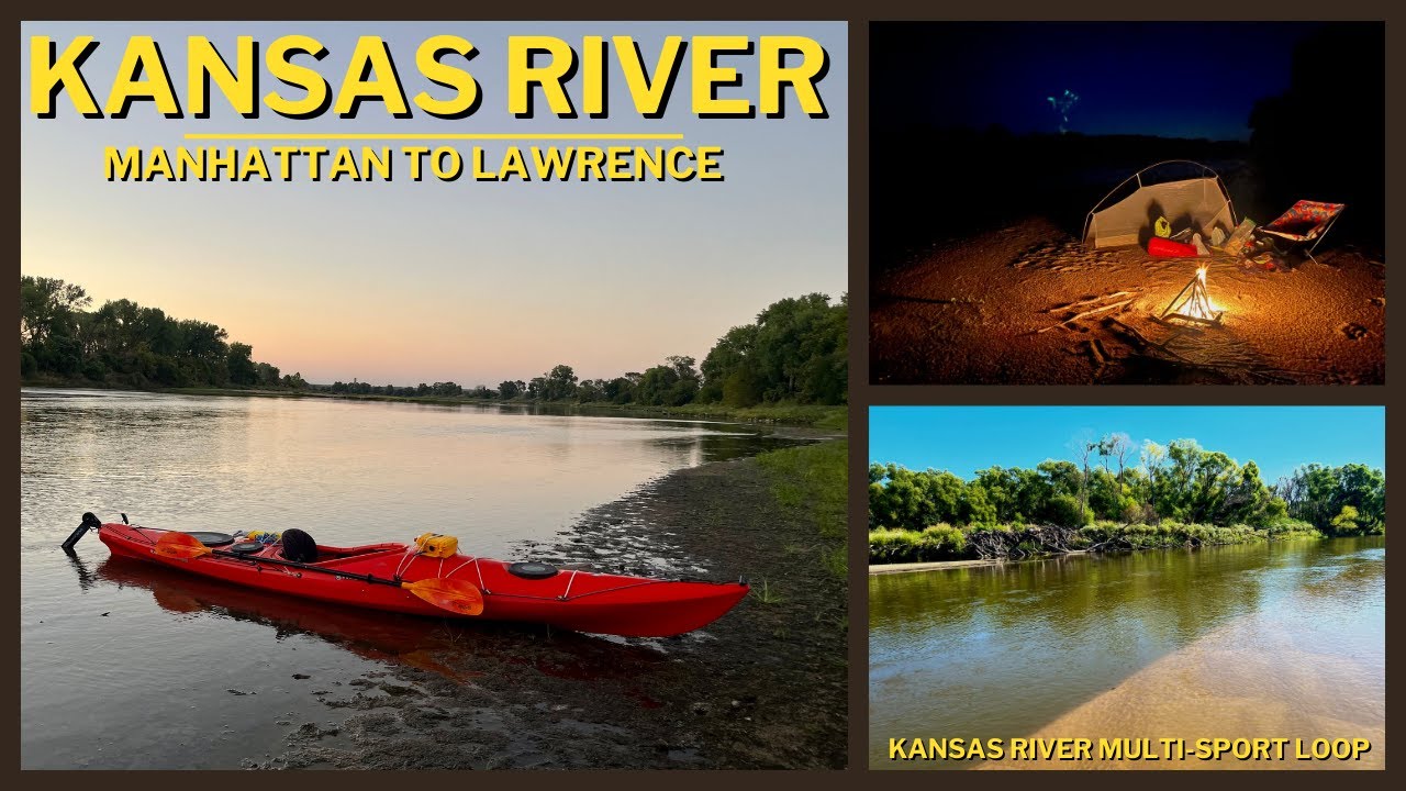 Kayak Camping the Kansas River from Manhattan to Lawrence