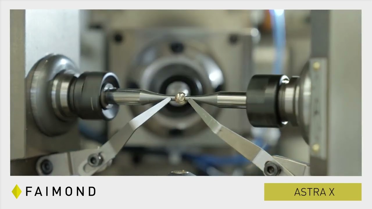 CNC DIAMOND CUTTING MACHINE MOD. ASTRA X FOR GOLD BALLS BEADS
