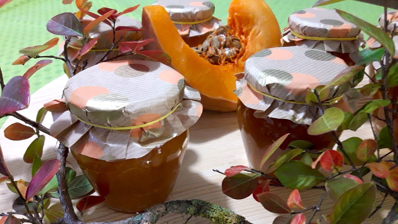 Džem od buče (bundeve) bez konzervansa zimnica domaći recept - Confettura extra di zucca
