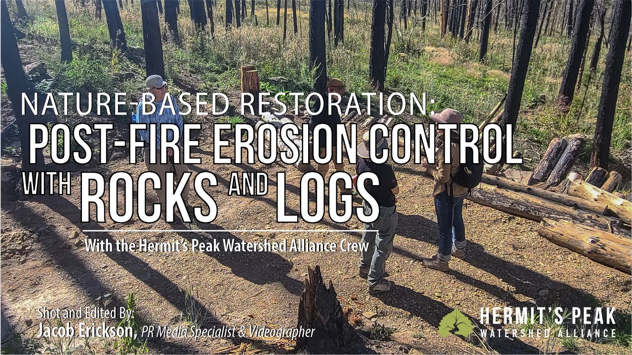 Nature-Based Restoration: Post-Fire Erosion Control with Rocks and Logs