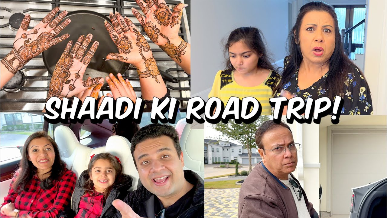 Sab Huwe Bimar 😬 | Mehndi Lagi Aur Humne Ki Packing ❤️ | Shaadi ki Road Trip Aur Hotel Ka Stay 🥰
