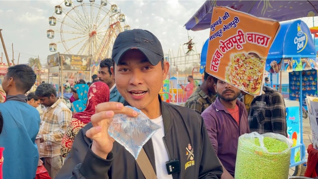 JAJANAN SERBA DI OBRAL🤤COBAIN SEMUA RANDOOM FOOD JAJANAN PASAR MALAM INDIA CUMA 1TH SEKALI
