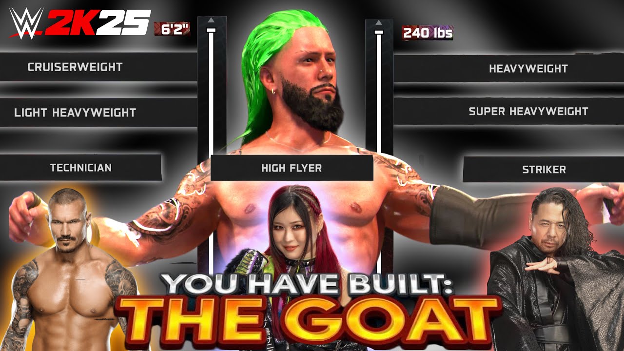 HOW YOU SHOULD BUILD YOUR CUSTOM SUPERSTAR FOR THE ISLAND IN WWE2K25 *DONT MAKE THIS MISTAKE!!!*