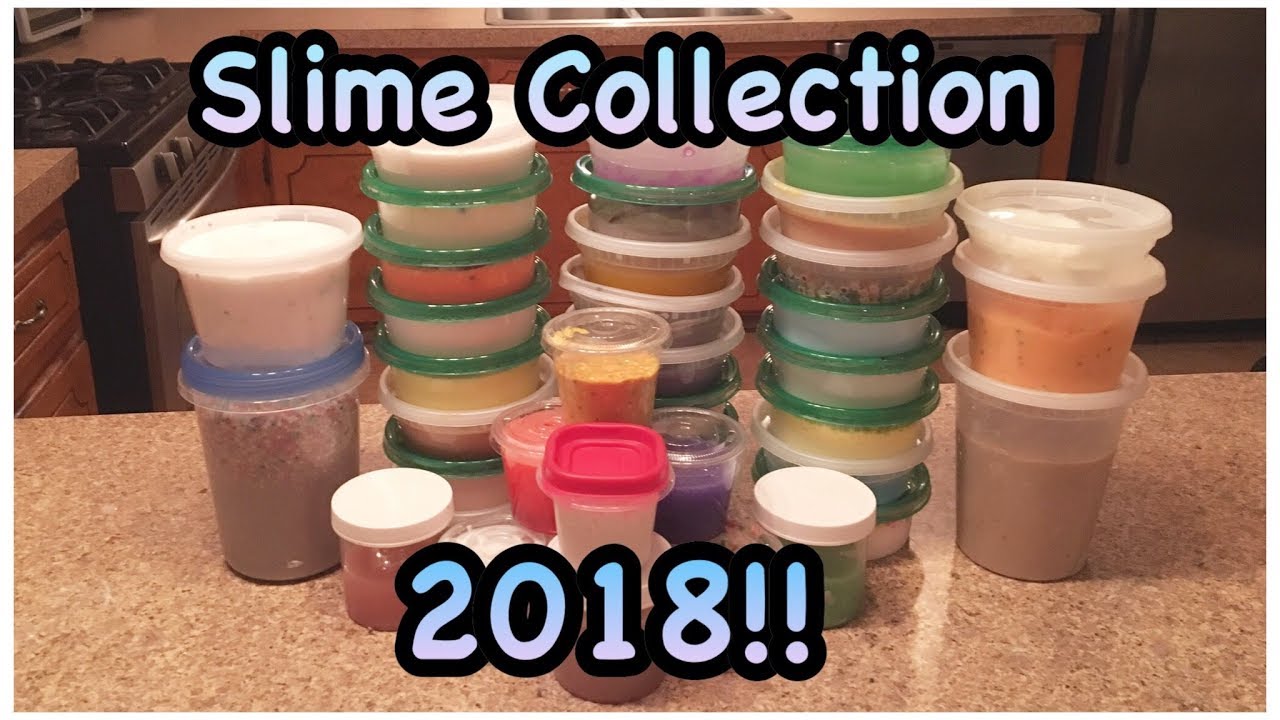 2018 Slime Collection!!