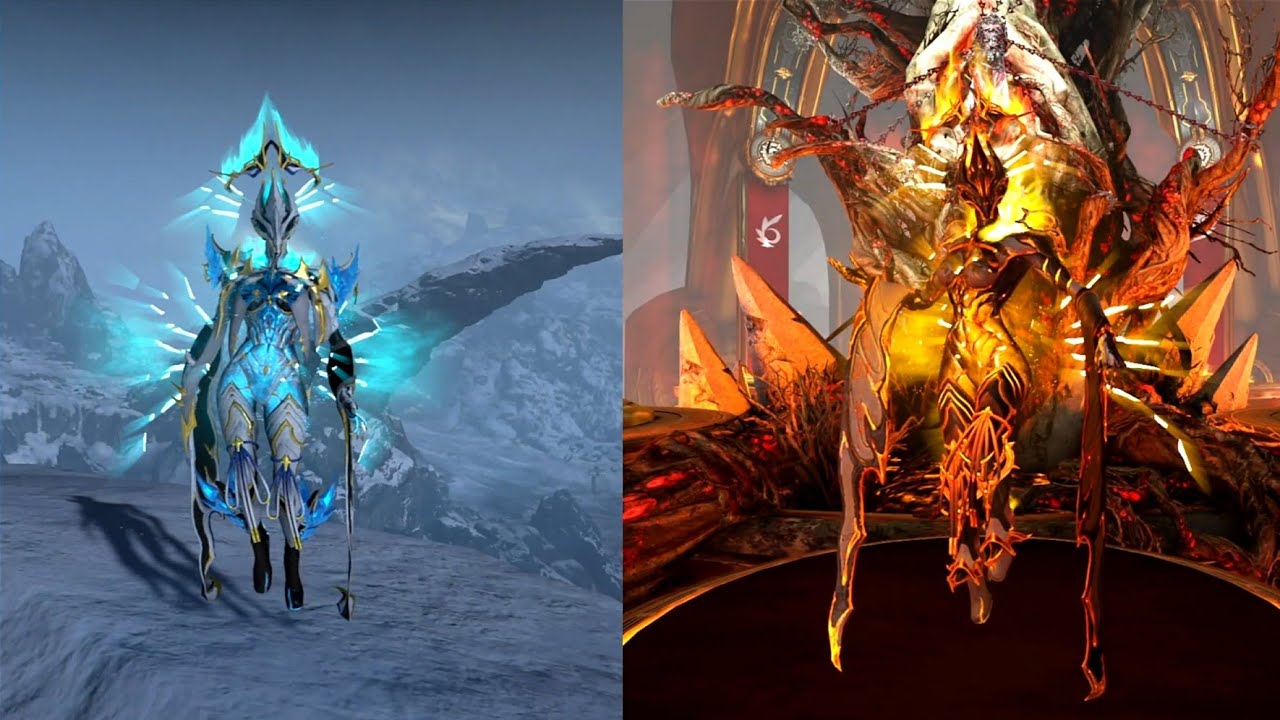 Ember Heirloom fashions & AX-52 | Warframe
