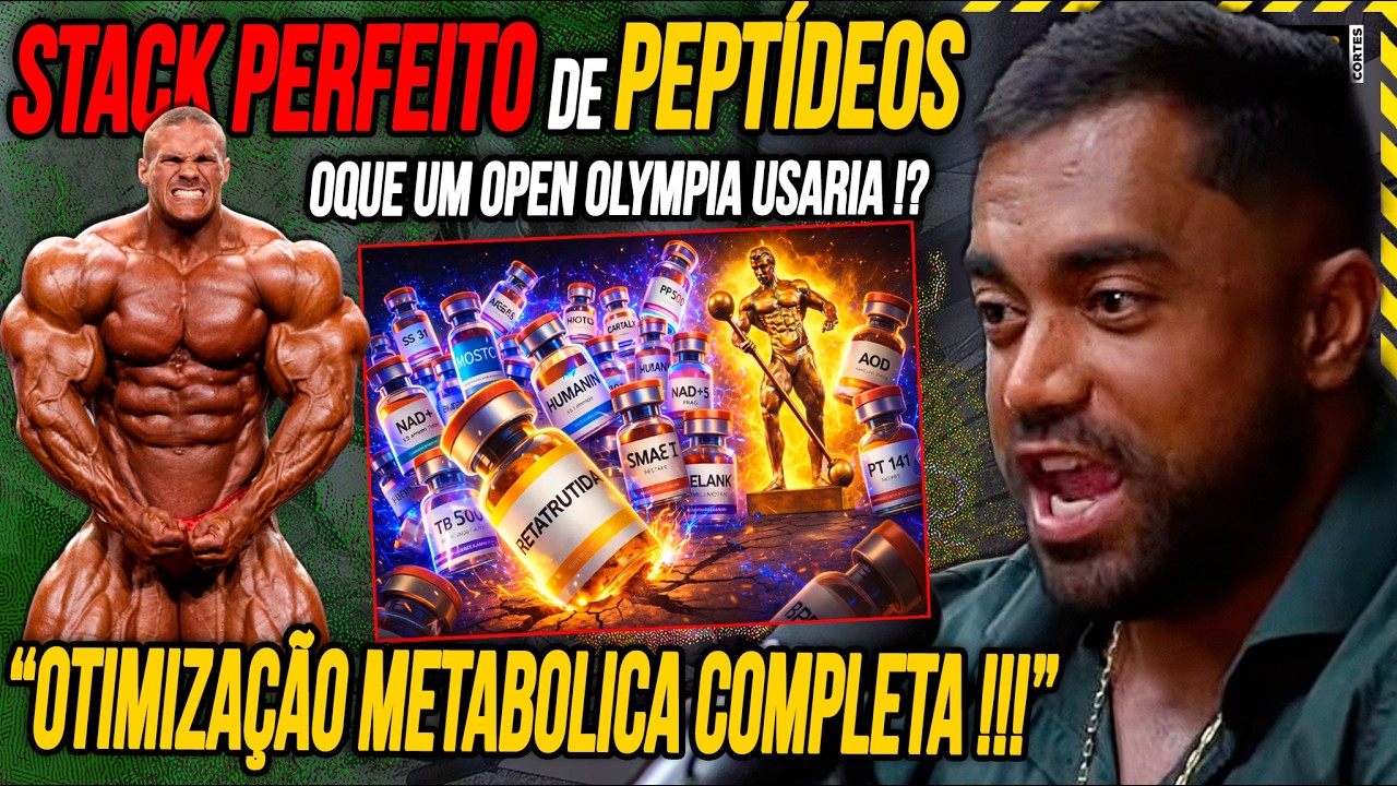 STACK DE PEPTÍDEOS MAIS PODEROSO DE TODOS OS TEMPOS EXPLANADO ! TUDO QUE UM OPEN TOP OLYMPIA USARIA!
