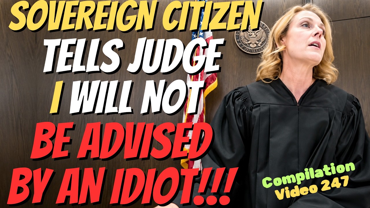 Sovereign Citizen KEEPS Talking And Judge FINALLY Snaps