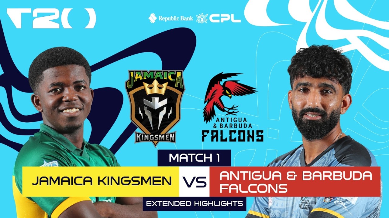 Extended Highlights | Jamaica Kingsmen vs Antigua & Barbuda Falcons | CPL 2026
