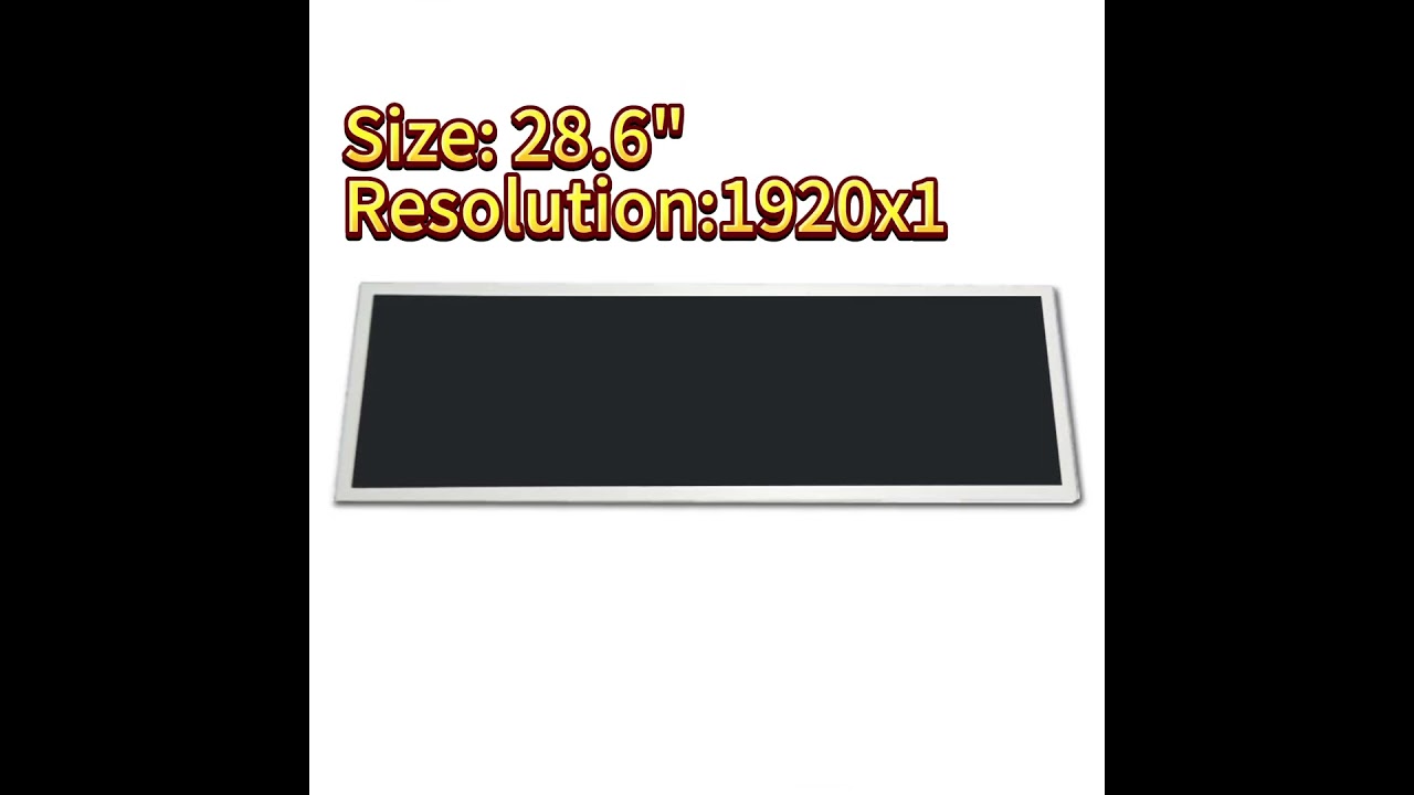 #Bar TFT LCD Module#bar type tft lcd#stretched bar lcd#BOE DV366FBM-N10#BOE QV190FBM-N10
