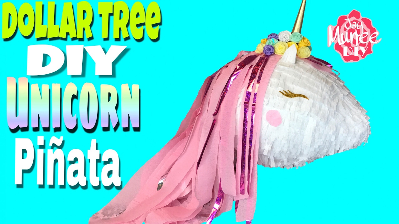 DIY UNICORN PIÑATA - All Dollar Tree