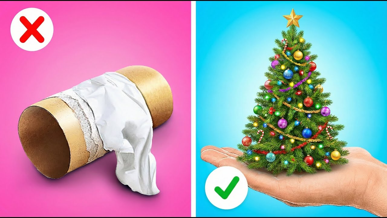 ✨🎁 Idei de Cadouri DIY de Crăciun Rapide și Ușoare | Trucuri de Decor pentru Sărbători