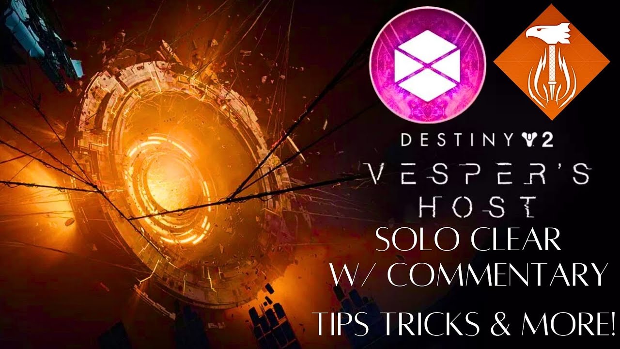 How To Solo The Vesper's Host Dungeon- Full Solo Clear With Commentary