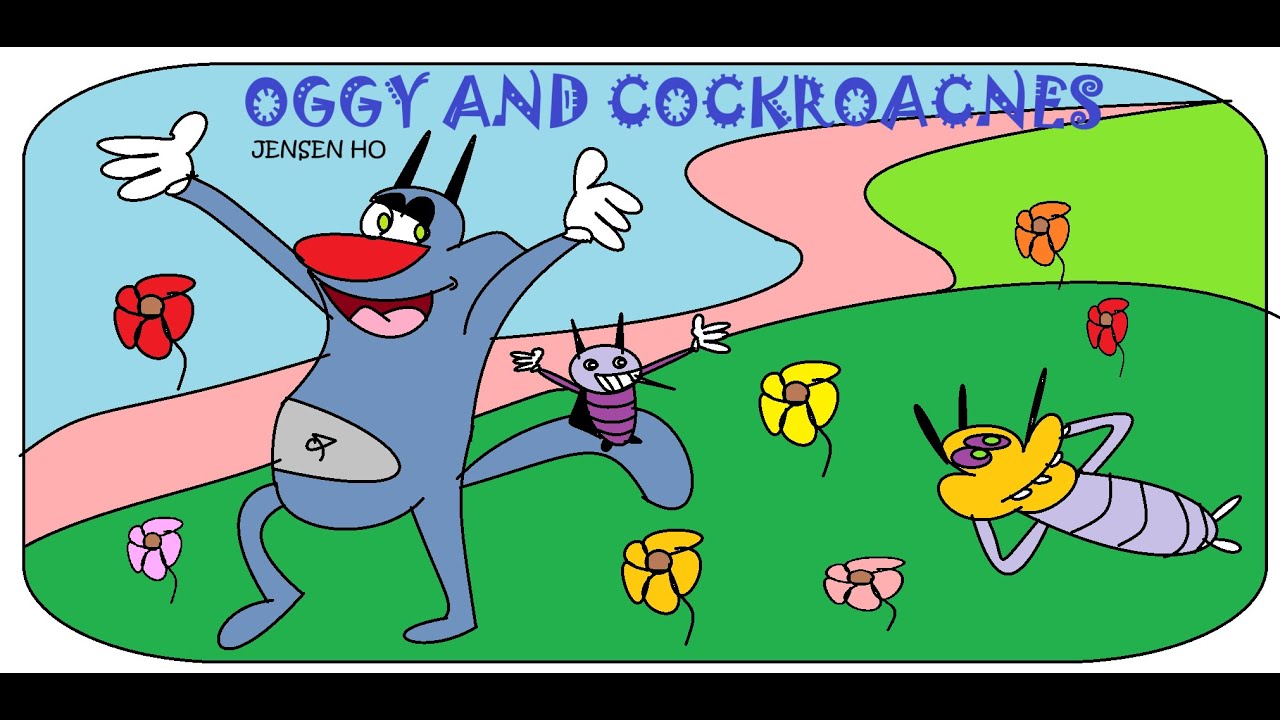 MS. PAINT: MEMBUAT GAMBAR KARTUN OGGY AND COCKROACNES
