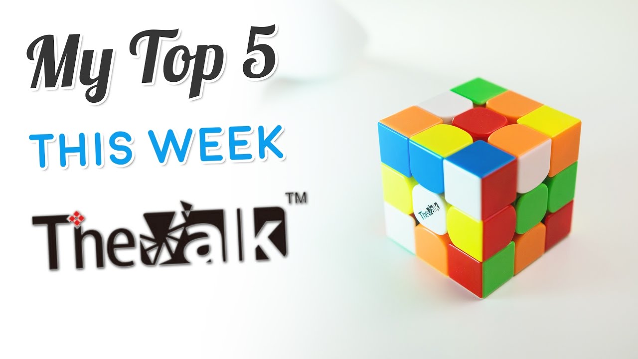My Top 5 Solves This Week - The Stickerless Valk 3