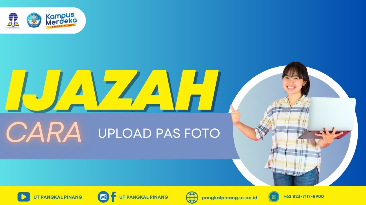 Cara upload surat pernyataan dan foto ijasah setelah yudisium Universitas Terbuka