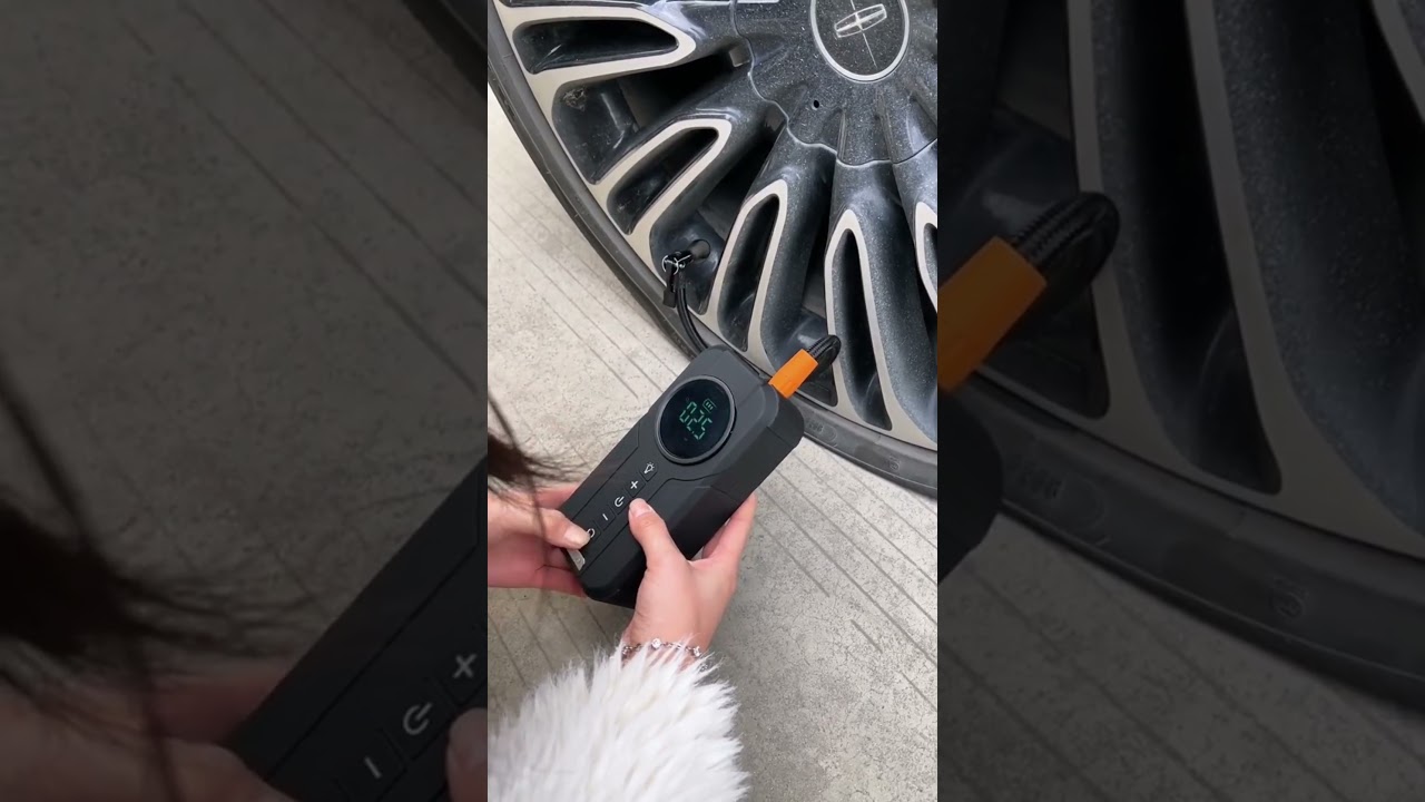 The Must-Have Car Accessory: Portable Car Emergency Starter and Air Pump 