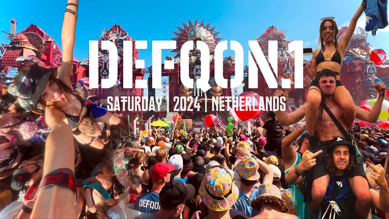 DEFQON 1 2024 RAVE VLOG - SATURDAY