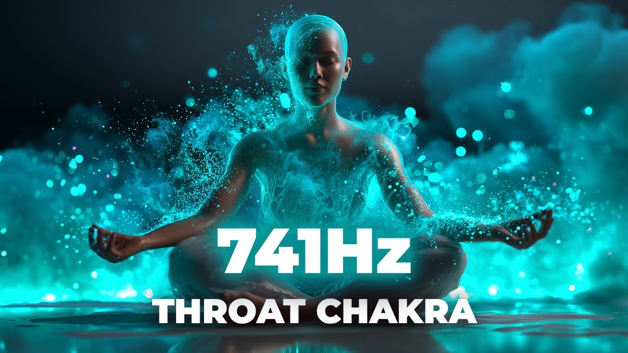 Total Spiritual Detox & Crystal Clarity 💠 Vishuddha Awakening // 741Hz Truth Frequency Flow ✨🌊