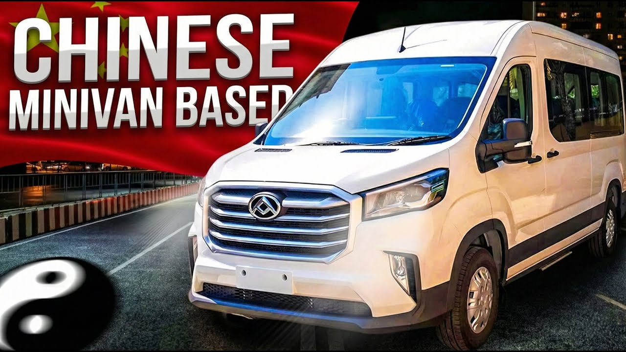 It doesn't get any cheaper. A Chinese motorhome based on a Maxus V90 minivan