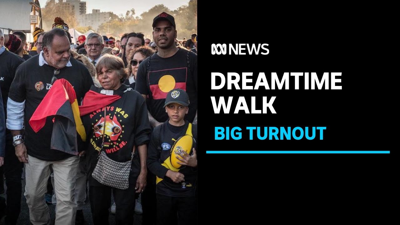 Thousands of people have marched in Perth for the Long Walk. | ABC News