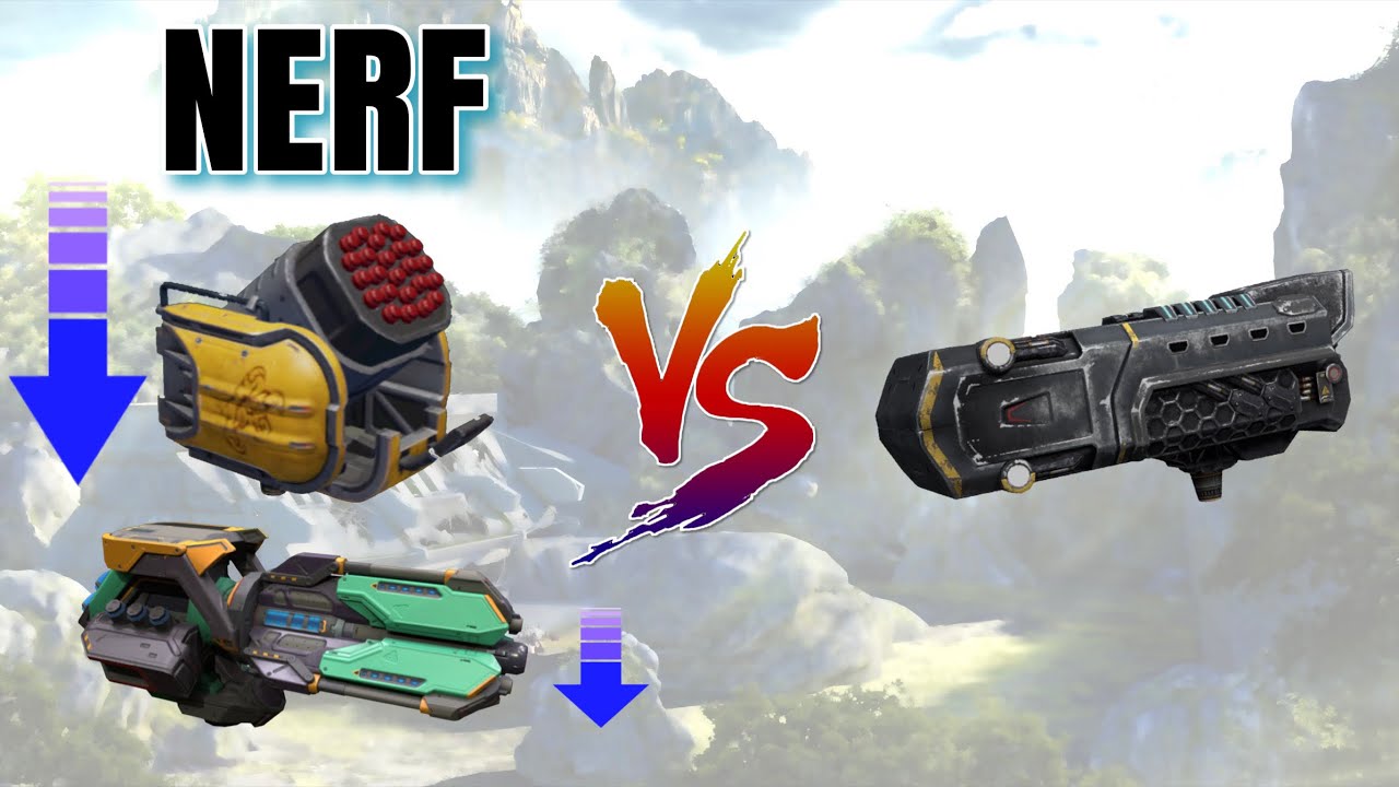 [WR] Talon (NERF) VS Hwangje (NERF) VS Avalanche - Damage Comparison | War Robots Test Server