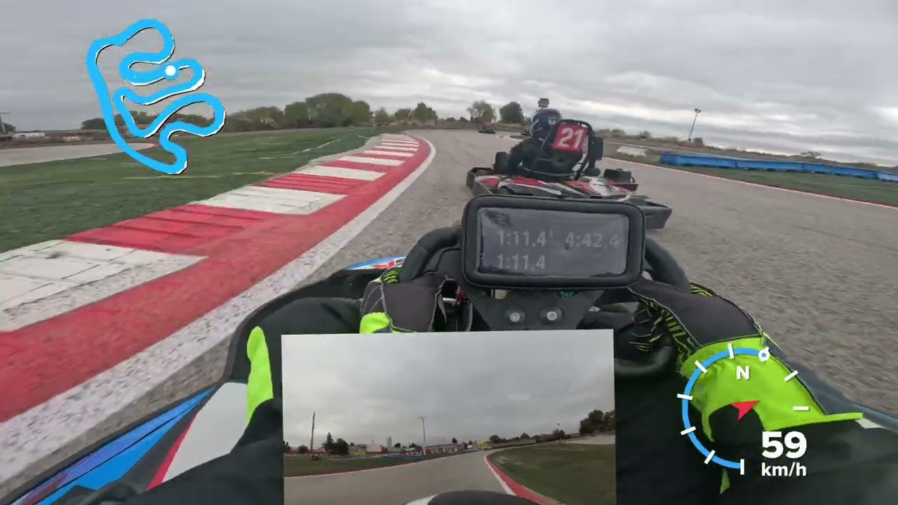 25/09/2024 Karting Pinto inverso + variante, carrera 30min