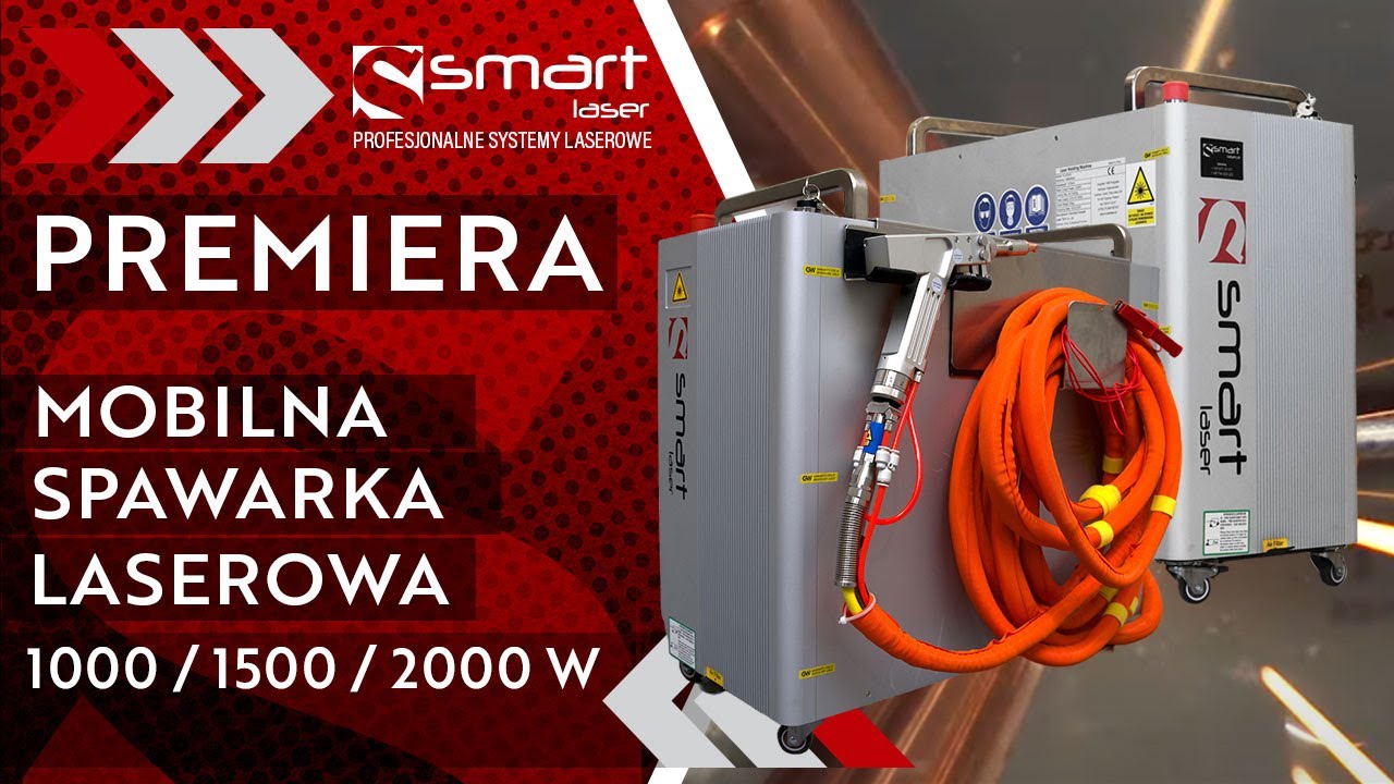 Ultralekka oraz  Ultrakompaktowa Mobilna Spawarka Laserowa 1000/1500/2000W