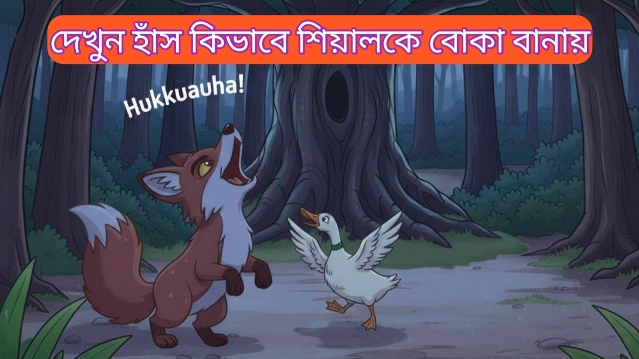এক দুখী কৃষকের হাঁস চুরির গল্প#cartton #animatedcartoon 
