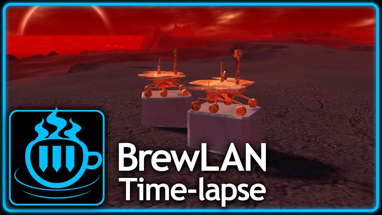 BrewLAN Time-lapse: MER Spirit & Opportunity (x60 speed)