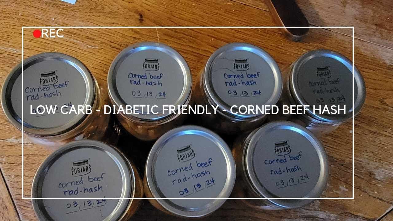 Canning Recipe: Low Carb Corned Beef Hash with Radishes | Perfect for Keto Diets | Kelly cans