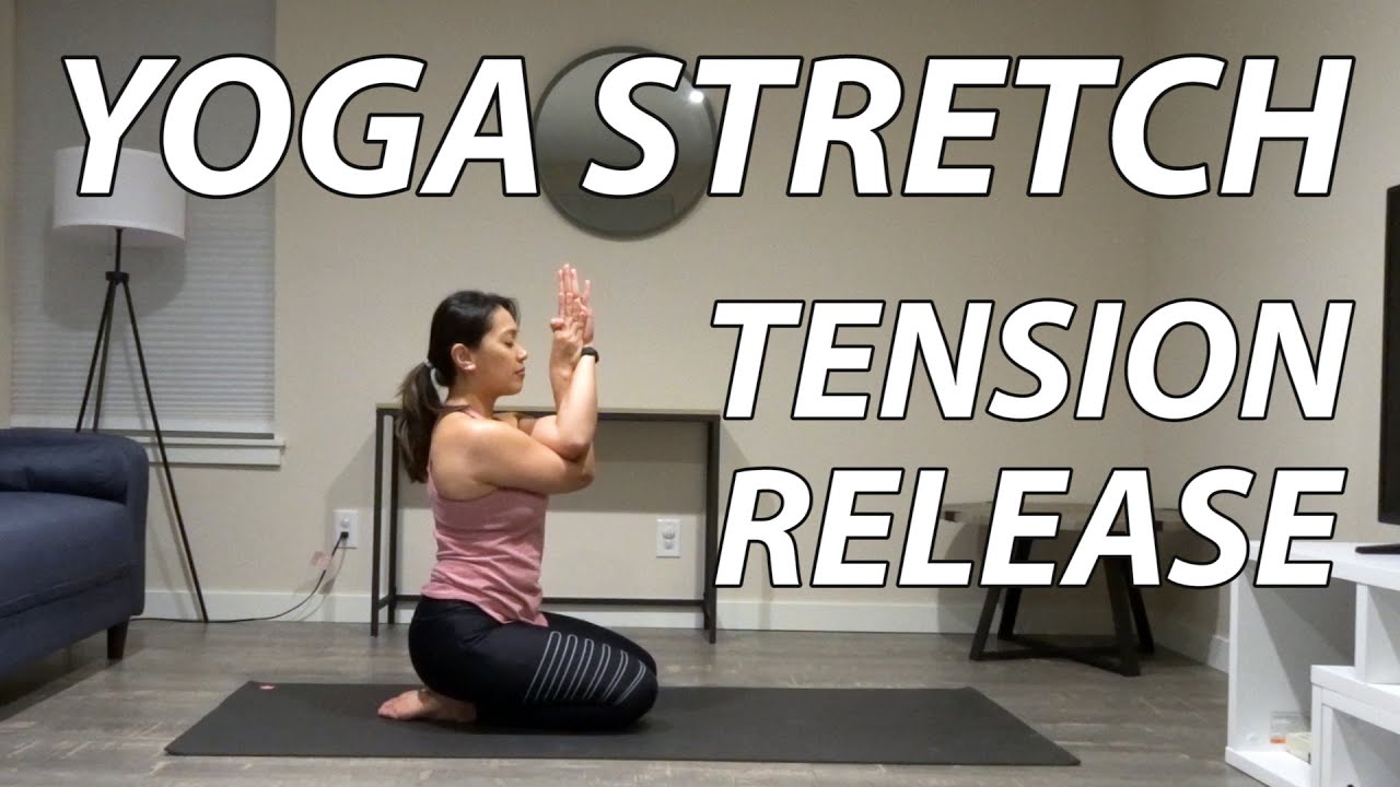 Tension Release Yoga for Neck, Shoulders, & Upper Back 🔸 10 Minute Seated Yoga Stretch
