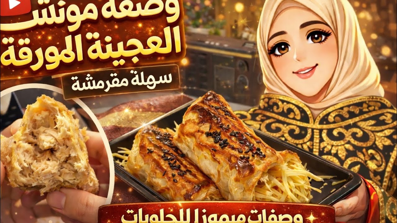 مونشو فاخر بذوق لا يقاوم 😍 أسهل وأسرع وصفة ناجحة 100%
