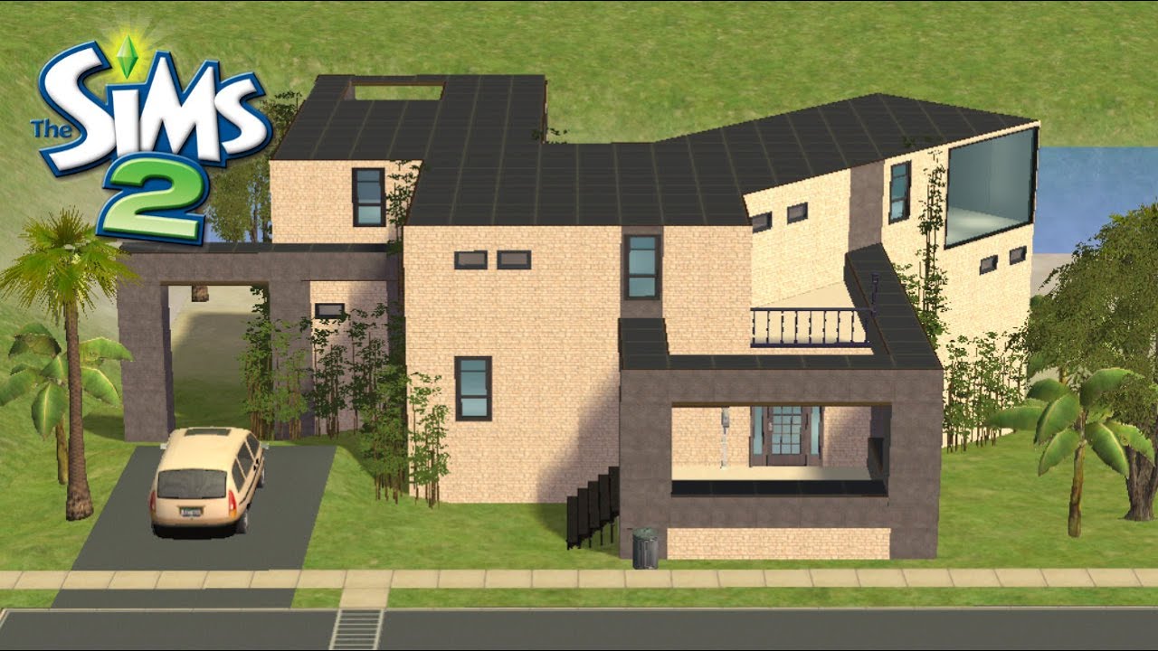 ♢ Modern Beach House #2 ♢ The Sims 2 ♢