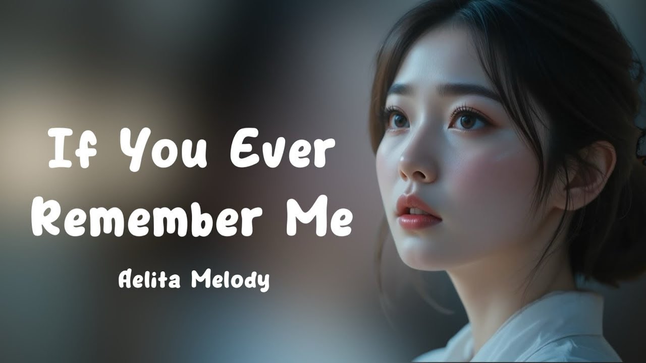 [Lyrics] If You Ever Remember Me 💔Music By: Aelita Melody 🎶 English Sad Song #AelitaMelody 