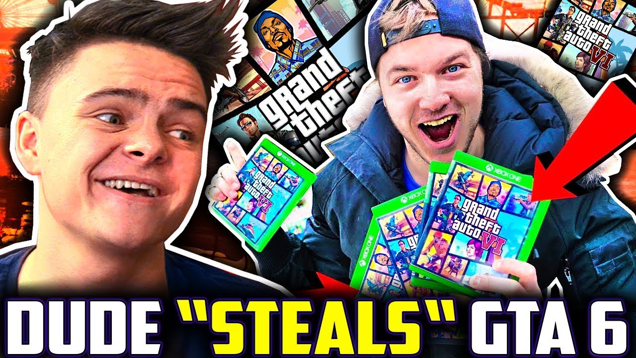 GUY STEALS GTA 6 FROM ROCKSTAR GAMES