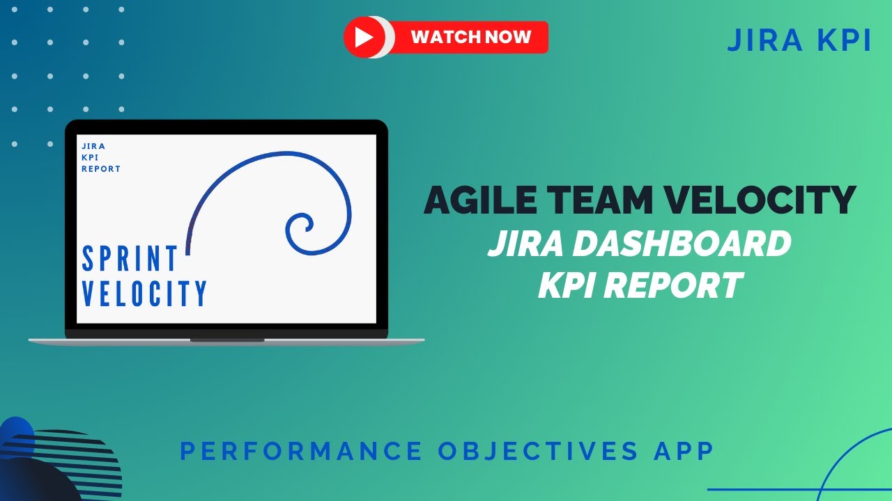 Agile Team Velocity KPI Report for Jira Dashboard