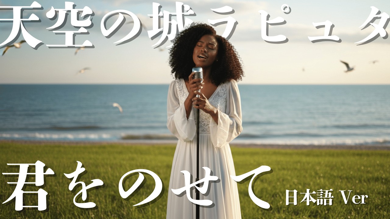 【天空の城ラピュタ】君をのせて/井上あずみ  English cover song