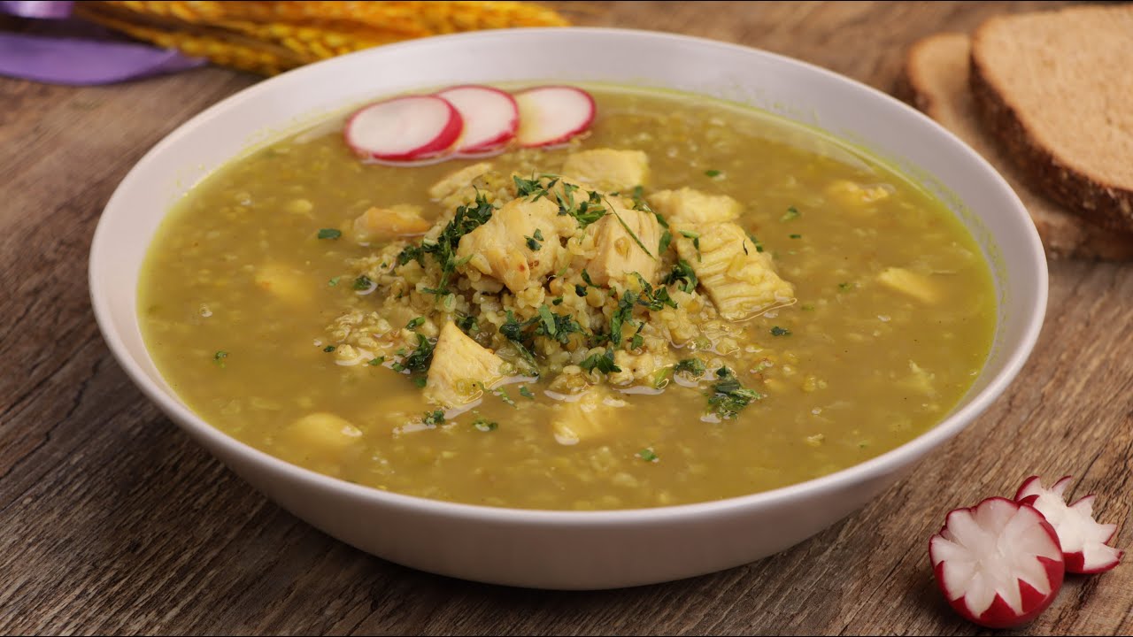 الذ شوربة فريكة مع الدجاج غنية و شهية 🥰😍