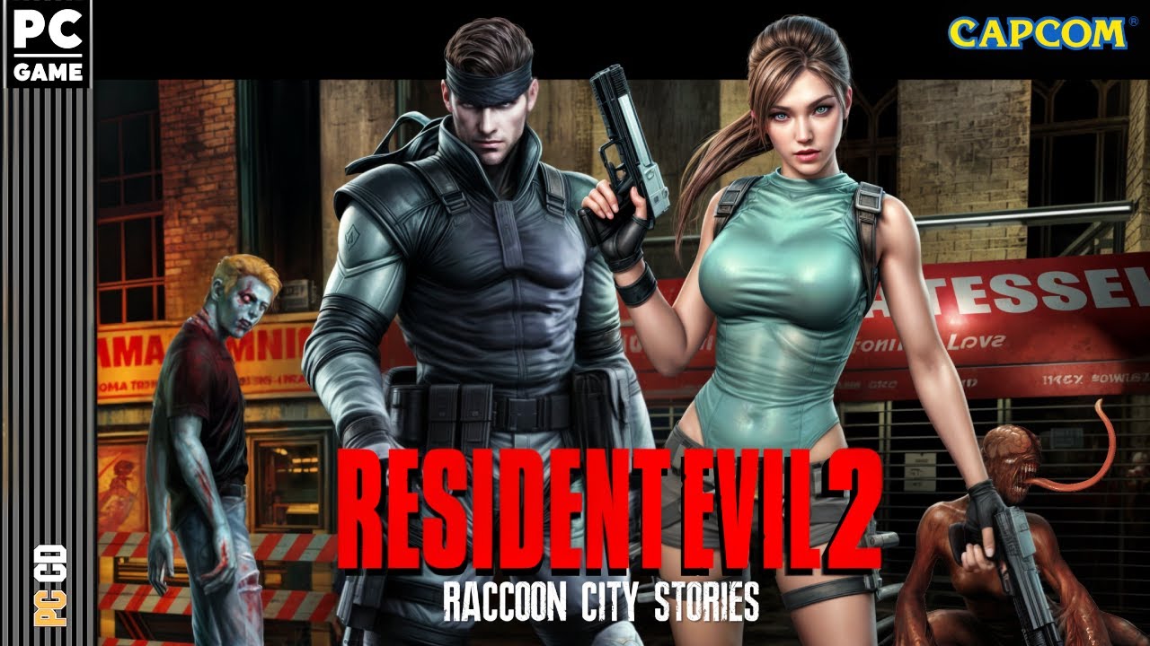 Resident Evil 2: Raccoon City Stories 1.0 (Lara Croft Gameplay) Mod of RE2 1998 [PC]