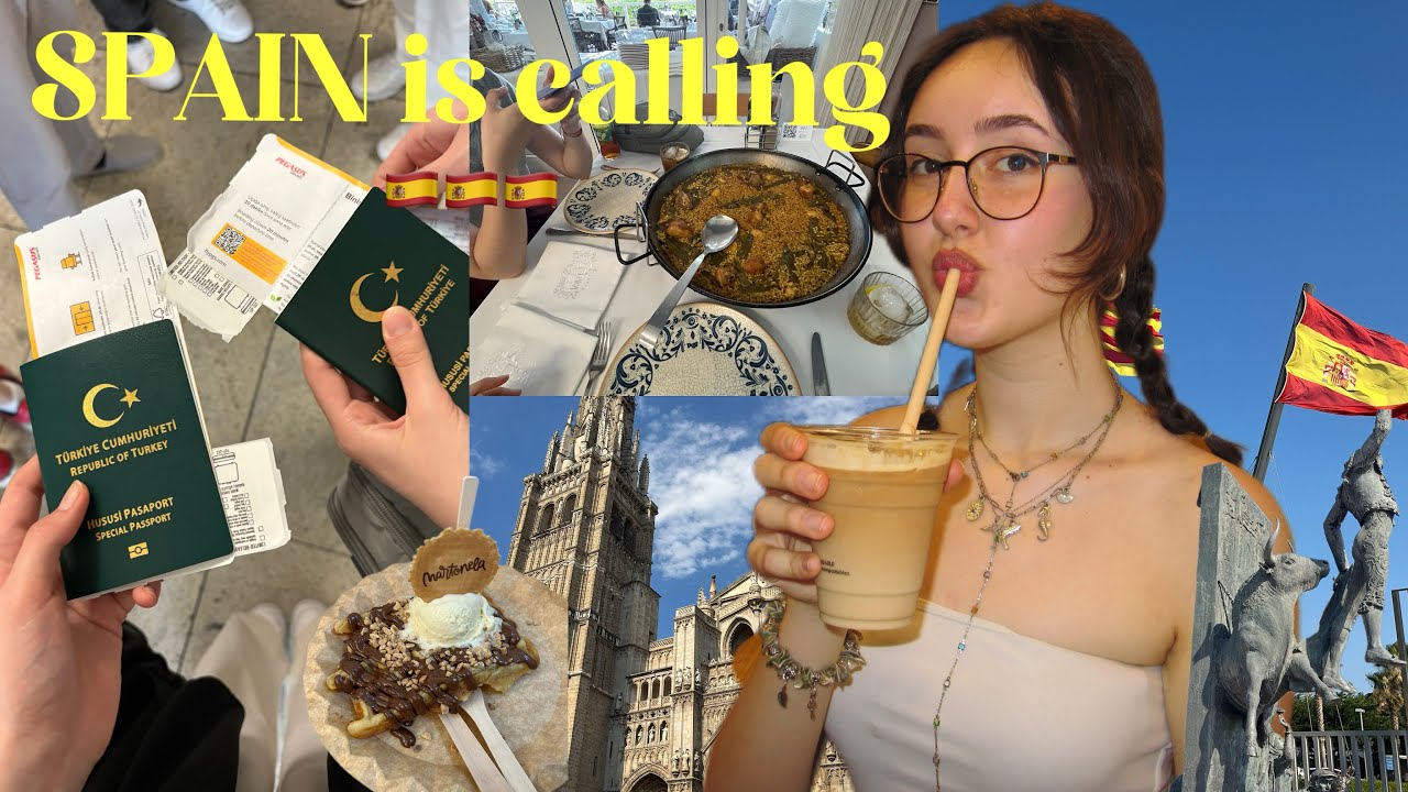 İSPANYA VLOG | birlikte gezelim Barcelona, Madrid