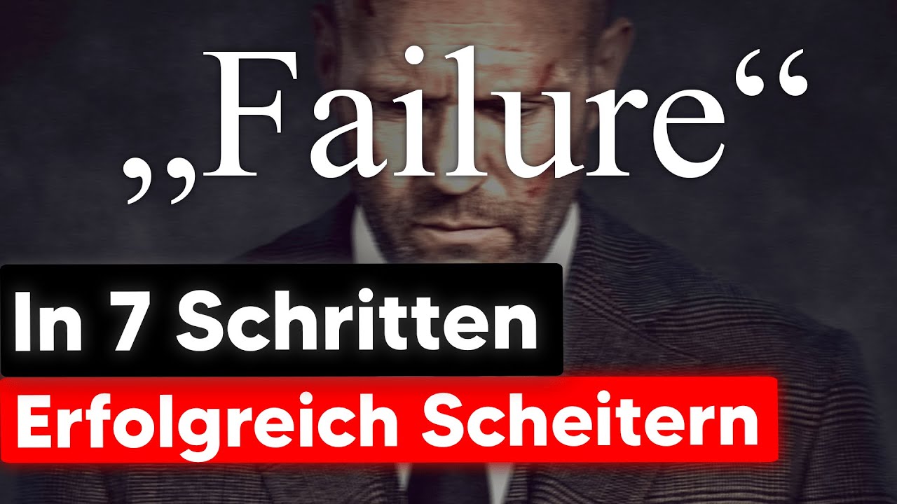Erfolgreich scheitern | 7 Schritte um Fehlschläge und Krisen zu meistern