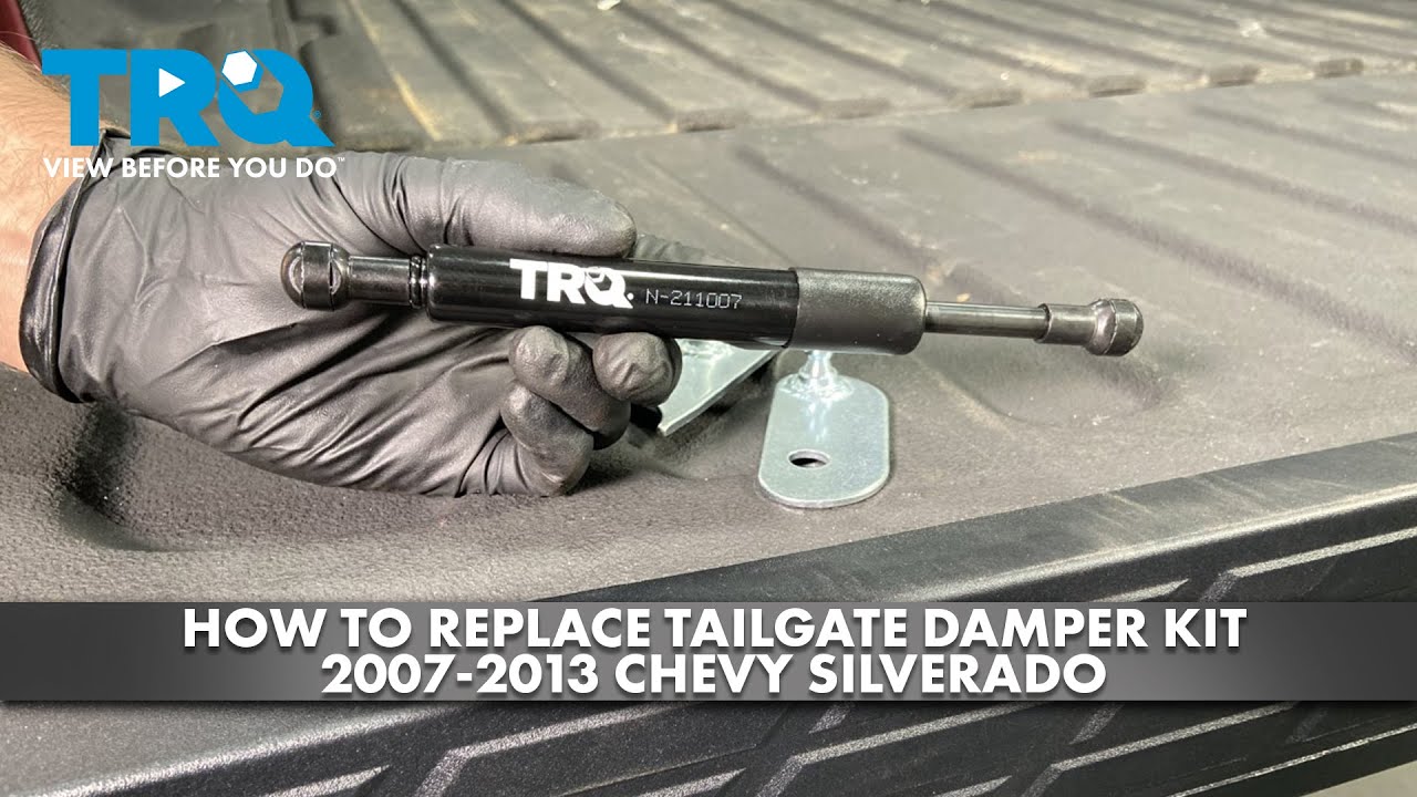 How to Replace Tailgate Damper Kit 2007-2013 Chevy Silverado