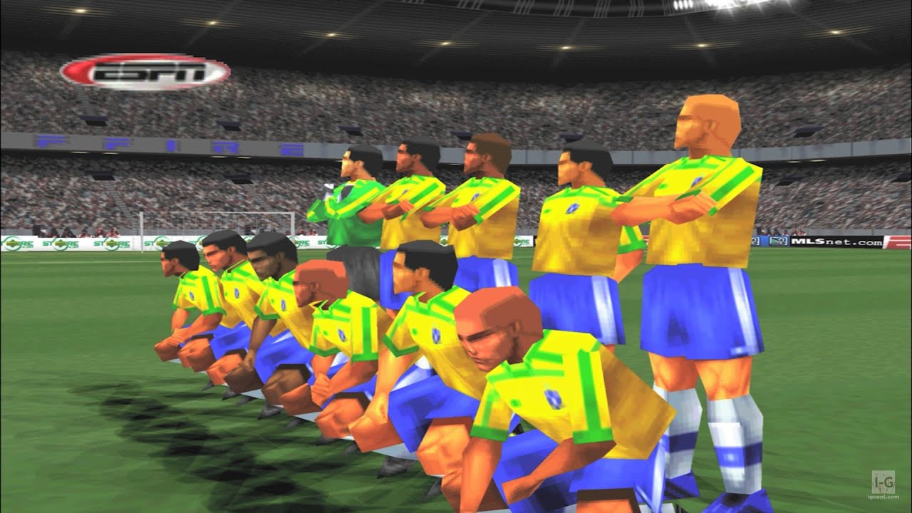 ESPN MLS GameNight - PS1 Gameplay (4K60fps)