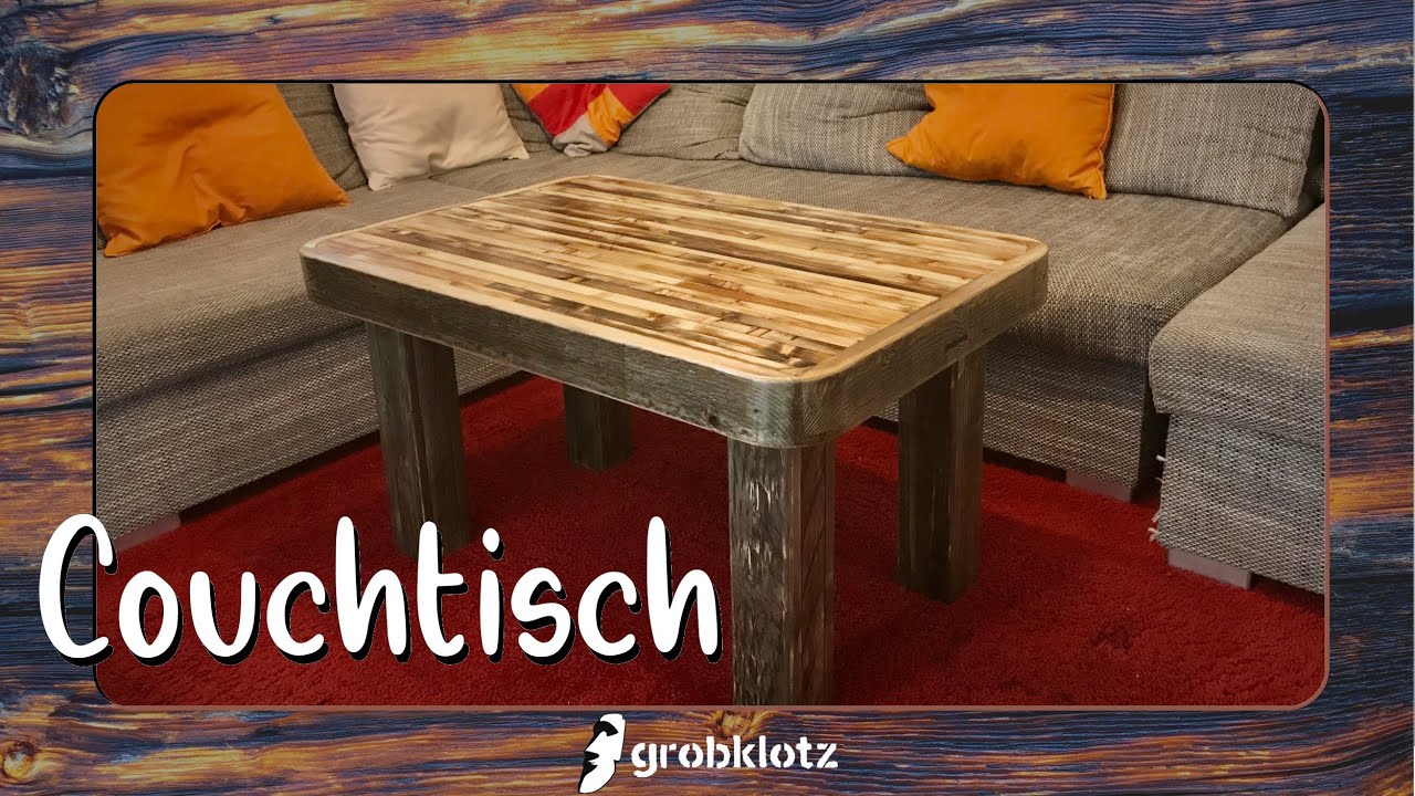 Couchtisch aus altem Palettenholz