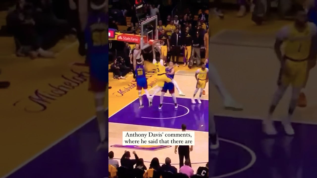 Everyone but the Lakers front office agrees with Anthony Davis! #shorts #lakers #nuggets