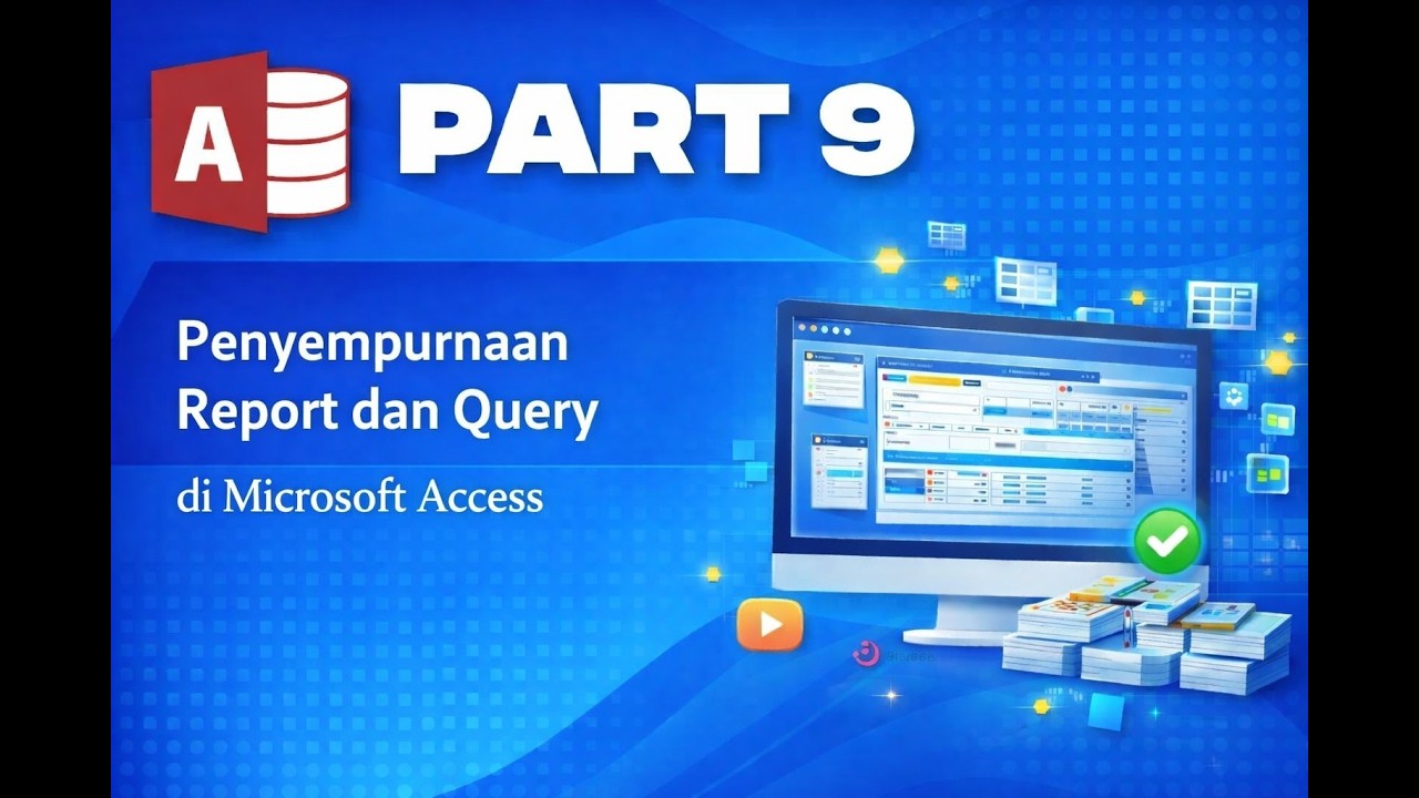 Project UAS – Penyempurnaan Report dan Query di Microsoft Access | Part 9